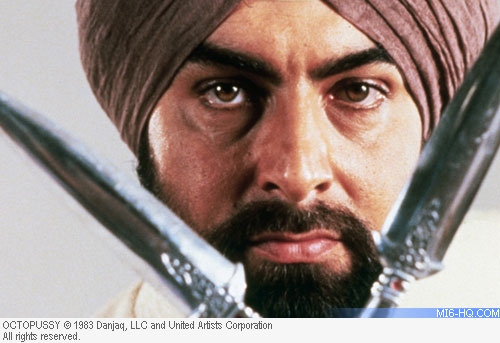 Kabir Bedi as Gobinda in Octopussy