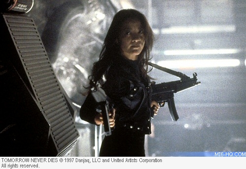 Michelle Yeoh as Wai Lin in Tomorrow Never Dies