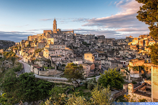 Matera Italy James Bond 25